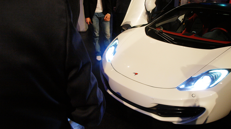 Illustration for article titled The McLaren 12C Spider Live At Classic Car Club Manhattan